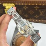 Audemars Piguet Replica Watches Royal Oak Chronograph Frosted Gold 26240 Black Dial APS Factory 41mm - Image 13