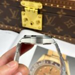 Audemars Piguet Replica Watches Royal Oak Chronograph Frosted Gold 26240 Black Dial APS Factory 41mm - Image 11