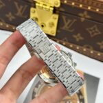 Audemars Piguet Replica Watches Royal Oak Chronograph Frosted Gold 26240 Black Dial APS Factory 41mm - Image 14