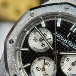 Audemars Piguet Replica Watches Royal Oak Chronograph Frosted Gold 26240 Black Dial APS Factory 41mm - Image 6