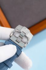 Audemars Piguet Best Copies Watch Royal Oak Offshore 15605SK Bezel Rubber Bule 43mm - Image 13