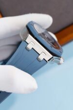 Audemars Piguet Best Copies Watch Royal Oak Offshore 15605SK Bezel Rubber Bule 43mm - Image 10