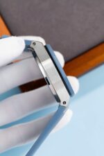 Audemars Piguet Best Copies Watch Royal Oak Offshore 15605SK Bezel Rubber Bule 43mm - Image 9