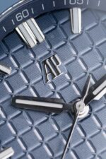 Audemars Piguet Best Copies Watch Royal Oak Offshore 15605SK Bezel Rubber Bule 43mm - Image 5