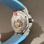 Audemars Piguet Best Replica Watch Royal Oak Offshore 26238ST Blue Rubber Strap 42mm - Image 5