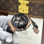 Audemars Piguet Royal Oak Offshore Chronograph 26420 Rose Gold Replica Watch Black Dial APP Factory 43mm - Image 5