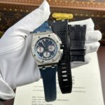 Audemars Piguet Royal Oak Offshore Chronograph 26420 Replica Watch Blue Dial APP Factory 43mm