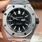 Audemars Piguet Royal Oak Offshore Diver 15710 Imitation Watches Black Dial Metal Wire APS Factory 42mm - Image 3
