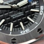 Audemars Piguet Royal Oak Offshore Diver 15710 Imitation Watches Black Dial Metal Wire APS Factory 42mm - Image 7