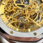 Audemars Piguet Royal Oak Openworked 15407 Knock Off Watches Dial Skeleton Yellow THB Factory 41mm - Image 7