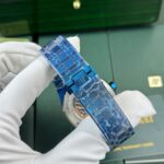 Audemars Piguet Royal Oak Perpetual Calendar 26579CS Replica Watch Blue BBR Factory 41mm - Image 11