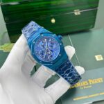 Audemars Piguet Royal Oak Perpetual Calendar 26579CS Replica Watch Blue BBR Factory 41mm - Image 2