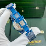 Audemars Piguet Royal Oak Perpetual Calendar 26579CS Replica Watch Blue BBR Factory 41mm - Image 12