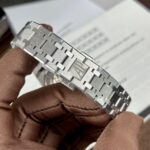 Audemars Piguet Replica Watch Royal Oak Blue Dial Metal Wire 34mm - Image 9