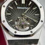 Audemars Piguet Best Replica Watch Royal Oak Tourbillon 26522TI Gray Dial 41mm - Image 4