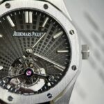 Audemars Piguet Best Replica Watch Royal Oak Tourbillon 26522TI Gray Dial 41mm - Image 6