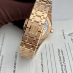 Audemars Piguet Replica Watch Royal Oak Tourbillon Rose Gold 26522OR Dial Blue 41mm - Image 12