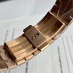 Audemars Piguet Replica Watch Royal Oak Tourbillon Rose Gold 26522OR Dial Blue 41mm - Image 11