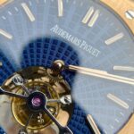 Audemars Piguet Replica Watch Royal Oak Tourbillon Rose Gold 26522OR Dial Blue 41mm - Image 5