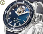 Blancpain Fifty Fathoms Tourbillon 8 Jours Best Replica Watches Blue Dial YS Factory 45mm - Image 2