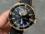 Blancpain Fifty Fathoms Tourbillon 8 Jours Replica Watch Rose Gold Black Dial YS Factory 45mm - Image 3