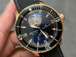 Blancpain Fifty Fathoms Tourbillon 8 Jours Replica Watch Rose Gold Black Dial YS Factory 45mm - Image 4