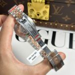 Rolex Replica Watch DateJust Chocolate Dial Gold Wrapped GM Factory 41mm - Image 9