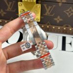 Rolex Replica Watch DateJust Chocolate Dial Gold Wrapped GM Factory 41mm - Image 11