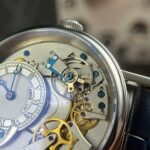 Breguet Replica Watch Tradition 7057 Manual Movement Leather Strap Blue ZF 40mm - Image 6