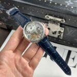 Breguet Replica Watch Tradition 7057 Manual Movement Leather Strap Blue ZF 40mm