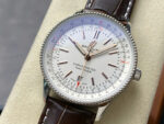 Breitling Navitimer Best Replica Watch Brown Leather Strap BLS Factory 41mm - Image 4