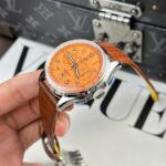 Breitling Premier B01 Chronograph Replica Watch Dial Orange BLS Factory 42mm - Image 4