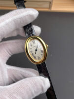 Cartier Baignoire WGBA0017 Replica Watches Women Leather Strap AF Factory 24.6×18.7mm - Image 4