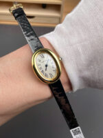 Cartier Baignoire WGBA0017 Replica Watches Women Leather Strap AF Factory 24.6×18.7mm - Image 3