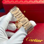 Cartier Ballon Bleu Rose Gold Replica Watches Men-s White Dial AF Factory 42mm - Image 8