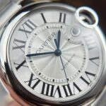 Cartier Ballon Bleu Replica Watch White Dial Metal Wire AF Factory 40mm - Image 5