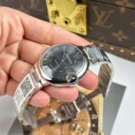 Cartier Ballon Bleu Replica Watch Gray Dial Metal Wire AF Factory 40mm - Image 4
