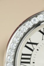 Cartier Ballon Bleu WE9009Z3 White Dial Replica Watch Bezel Diamond Moissanite AF Factory 42mm - Image 11