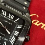 Cartier Replica Watch Santos WSSA0039 Black Rubber Strap BV Factory 39.8mm - Image 2