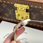 Cartier Drive Tourbillon Replica Watch Dial Guiloche Motif Leather Strap 41mm - Image 10