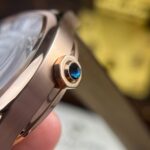 Cartier Drive Tourbillon Replica Watch Dial Guiloche Motif Leather Strap 41mm - Image 9