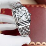 Cartier Clone Watch Panthere WGPN0007 Women White Dial 27x37mm