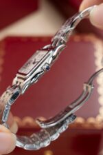 Cartier Clone Watch Panthere WGPN0007 Women White Dial 27x37mm - Image 6