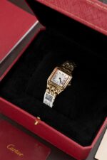 Cartier Panthere WGPN0009 Fake Watch White Dial Metal Wire 27x37mm - Image 6