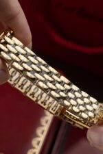 Cartier Panthere WGPN0009 Fake Watch White Dial Metal Wire 27x37mm - Image 11