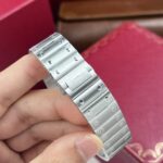 Cartier Replica Watch Santos De Cartier Green Dial BV Factory 39.8mm - Image 8