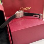Cartier Replica Watches Santos Black Dial Roman Numeral Pile BV Factory 39.8mm - Image 8