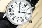 Cartier Ronde Natural Diamond Replica 1:1 Watch For Women 36mm - Image 3