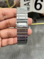 Cartier Santos CRWHSA0015 Replica Watches Skeleton Dial Metal Wire THB Factory 39.8mm - Image 8