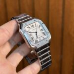 Cartier Replica Watch Santos Custom Moissanite Diamonds Hong Kong 39.8mm - Image 4